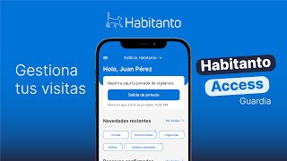 ¡Aprende a Gestionar Visitas Con Habitanto Access 📱 [upl. by Hsreh]