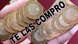 TE COMPRO TUS MONEDAS De 20 pesos mexicanos [upl. by Zadack]