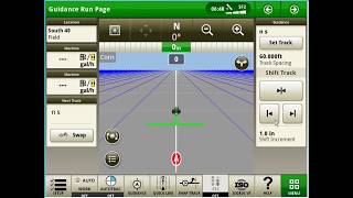 John Deere Gen 4 Display 4600 amp 4640 Autotrac Setup [upl. by Tamma976]