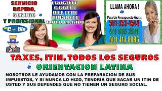 RENOVACION DEL ITIN EN LITTLE ROCK ARKANSAS DE ORIENTACION LATINA [upl. by Augusta]