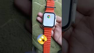 chrome in smartwatch shortsfeed t800ultra youtubeshorts watch [upl. by Nuahs]