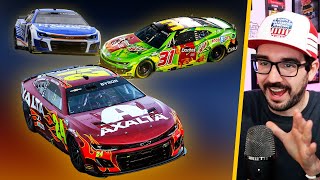 My Favorite NASCAR Paint Schemes of the 2024 Season  RANKED [upl. by Leahcim]