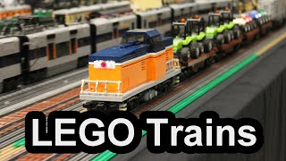 LEGO Train layout  Kloss på Kloss 2023 Hässleholm [upl. by Jasmina]