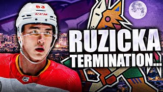 THIS IS DISTURBING… ARIZONA COYOTES TERMINATING ADAM RUZICKA FOR DRUGS [upl. by Gatian277]