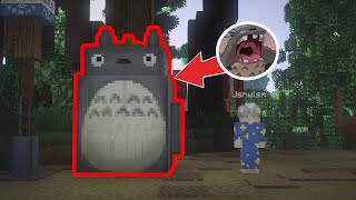 my neighbor totoro in minecraft [upl. by Bone]