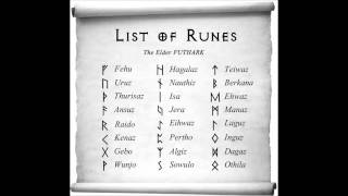 The Elder Futharc How to Correctly Pronounce the Runes [upl. by Ennahtebazile]