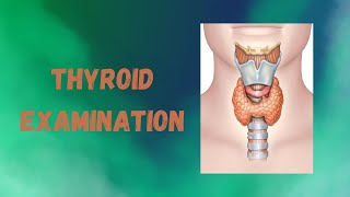 Thyroid Examination  Examination of Thyroid  How to Examine Thyroid Gland  Goiter Examination [upl. by Tsiuqram]