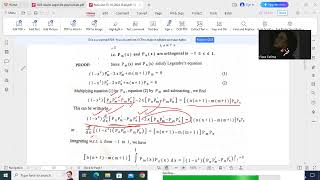 orthogonality of Legendre polynomials [upl. by Ynnelg]