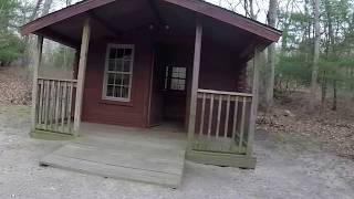 Cabin I Burlingame State Campground Campsite [upl. by Rovelli]