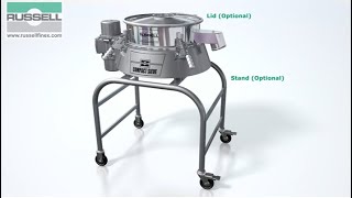 Vibratory Screener Russell Compact Sieve [upl. by Ihcego636]