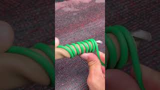 How to connect hose to pipe plumber pipe diy tools tips construction viral [upl. by Ader]