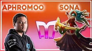 Aphromoo SonaTristana vs ThreshLucian Ranked Gameplay [upl. by Nolyad]