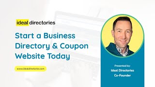 Start a Business Directory amp Coupon Website Today [upl. by Theodor239]