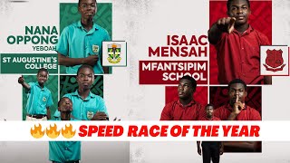 What a race 😲😲 What a close speed race bn Mfantsipim School and St Augustines Finals nsmq2024 [upl. by Ellecrag]