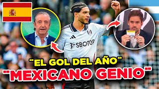 ¡ESPAÑOLES y ARGENTINOS SE EMOCIONAN con EL GOLAZO de RAÚL JIMÉNEZ EL MEXICANO EN INGLATERRA [upl. by Sperry505]