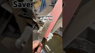 84engineering plunge platen a fast way to cut down on hand sanding [upl. by Nilyak]