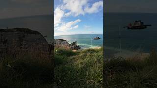 Steine werfen in Frankreich dji étretat drone fpv nature [upl. by Given]