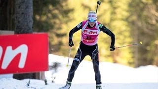 Verfolgung Frauen Pokljuka  08 März 2014  Vorbericht [upl. by Gnehs833]