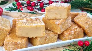 🎄✨¡Postre TOP Navideño LECHE FRITA DE TURRÓN [upl. by Atteynot]