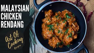 Malaysian Chicken Rendang  Rendang Ayam  How To Make Chicken Rendang [upl. by Demetra786]