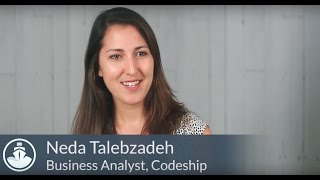 Meet the Codeship Team  Neda Talebzadeh [upl. by Rayle]