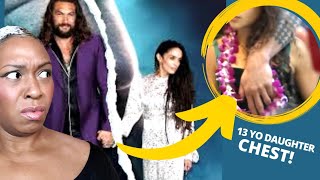 Jason Momoa amp Lisa Bonet SPLIT 1 yr after videos goes viral of him Fondling Daughters Chest [upl. by Dorn]