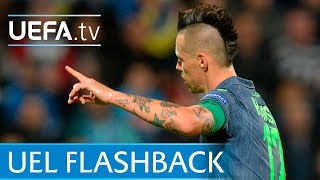 UEFA Europa League matchday six flashback featuring Napoli Liverpool and Sporting [upl. by Zinnes479]