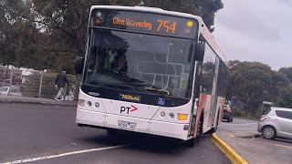 Ventura Lilydale 987 SCANIA K280UB  Volgren CR228L On Route 754 To Glen Waverley [upl. by Ayila]