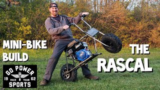 Mini Bike Build quotTHE RASCALquot Go Power Sports [upl. by Darom244]