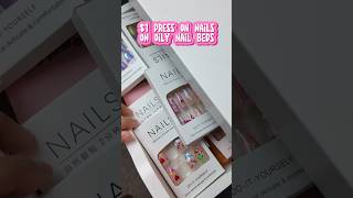 1 Press Nails 💅 pressonnails pressonnailset temunails temu howtopressonnails nailsathome [upl. by Ramsa]