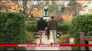 Proposal to FDA for Meningitis Vaccine [upl. by Bekki]