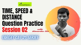 Best CAT Coaching in Lucknow Time Speed amp Distance Practise 02  CAT 2021 Arithmetic Practice [upl. by Naahsar]