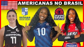 AMERICANAS E SERVIA NO BRASIL LORRAYNA NO SESC FLAMENGO E MAIS [upl. by Rori854]