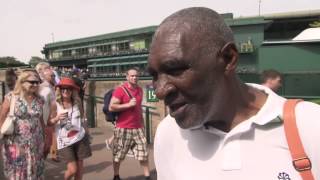 Wimbledon 2012 Richard Williams talks about Serena and Venus [upl. by Alleyne]