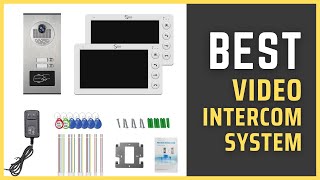 Best Video Intercom System  2 Unit Multi Apartments Intercom Video System 2025 [upl. by Buchheim]