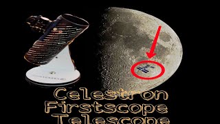 Celestron firstscope  Telescope  Moon [upl. by Latreese]