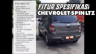 Spesifikasi Dan Fitur Chevrolet Spin Tipe LTZ [upl. by Bearce]