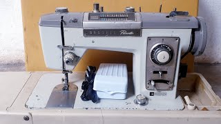 Brother pacesetter super deluxe sewing machine review [upl. by Markowitz]