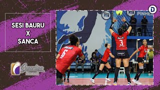 ANGELA LEYVA termina com a equipe invencível do SESI volei BAURU [upl. by Anitsirc]