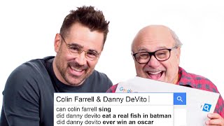 Colin Farrell amp Danny DeVito Answer the Webs Most Searched Questions  WIRED [upl. by Derek]