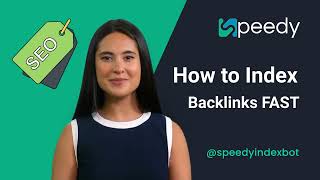 How to index backlinks fast in google SpeedyIndex Backlink Indexing Tutorial seo googleindex [upl. by Isle163]