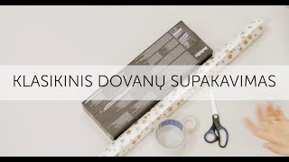 Dovanų pakavimo pradžiamokslis tą padaryti gali kiekvienas [upl. by Ydniw971]