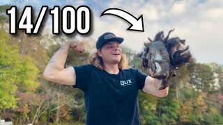 100 Squirrel Hunting Challenge Dangerous Snake Encounter [upl. by Skill]