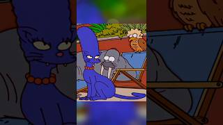 Les Simpson deviennent des animaux 🐱  S14E01  thesimpsons simpsons bartsimpson homer shorts [upl. by Rhoades733]