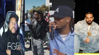 Think we forgot Akademiks reacts to Metro Booming speaking on powering the Drake amp Kendrick beef [upl. by Ahsatel979]