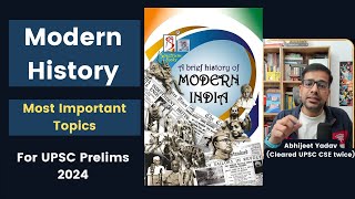 How to read Spectrum Modern History for UPSC Prelims 2024 [upl. by Renaldo]