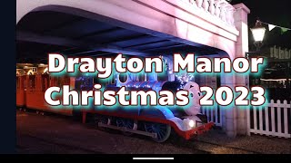 Drayton Manor Christmas ⛄ 🎁 2023 [upl. by Gnilyarg]