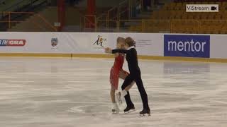 Evelina POKRASNETEVA  Ilya MAKAROV Torun Cup 2019 PD2 [upl. by O'Hara379]