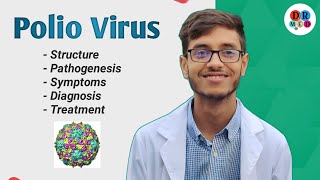 Poliomyelitis  Polio Virus  Virology  Microbiology bangla lecture [upl. by Shanahan]