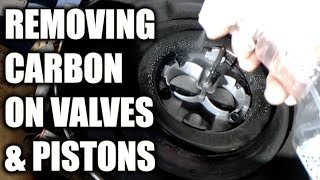 HOW TO DECARBONIZE YOUR ENGINES PISTONS AND VALVES AND REMOVE CARBON FOR FREE [upl. by Nnylecyoj]